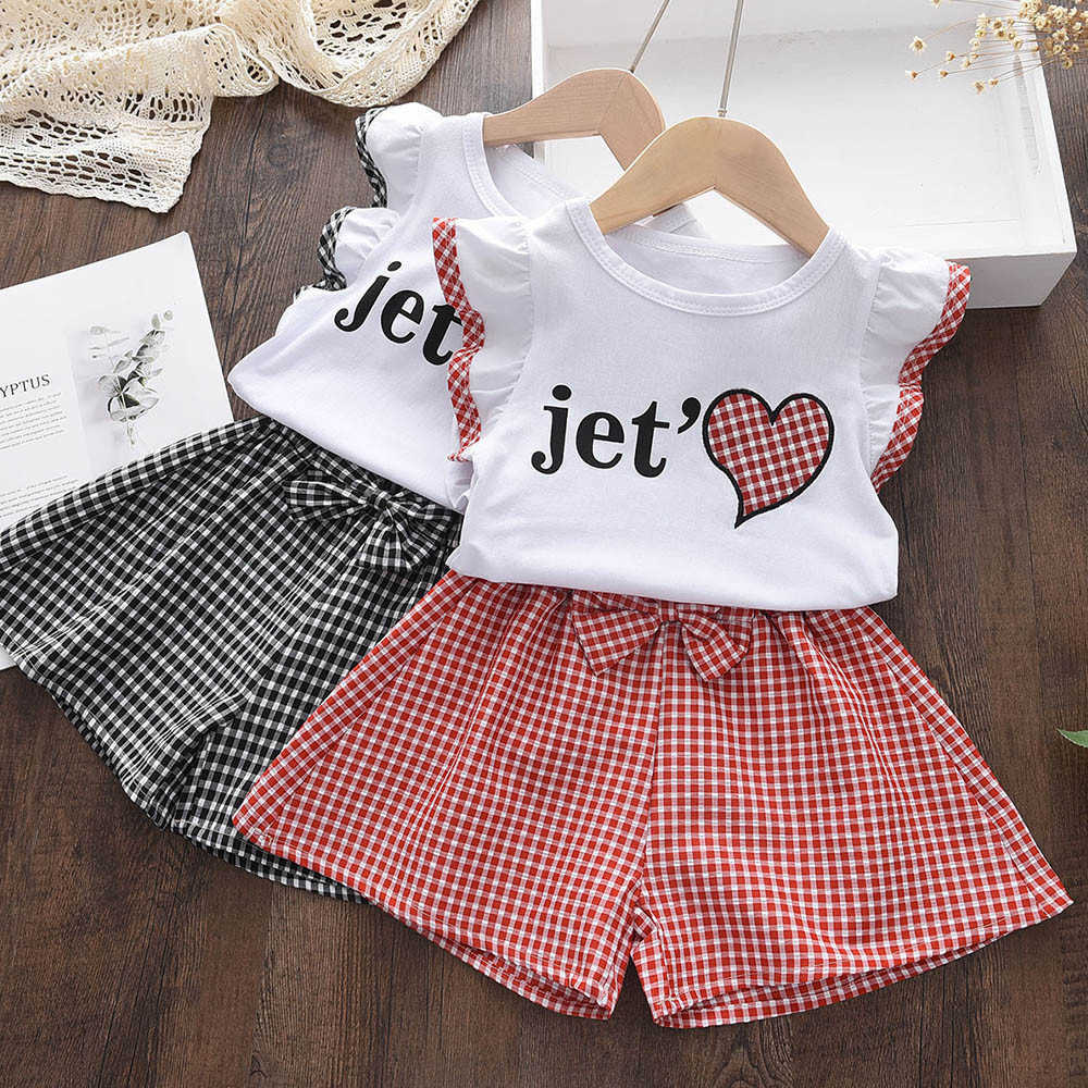 LZH Summer Pcs Outfit Kids Clothes Girls Suit Cute Plaid TshirtShort Sets For Years Child Clothing, Green
LZH Summer Pcs Outfit Kids Clothes Girls Suit Cute Plaid TshirtShort Sets For Years Child Clothing, Green
