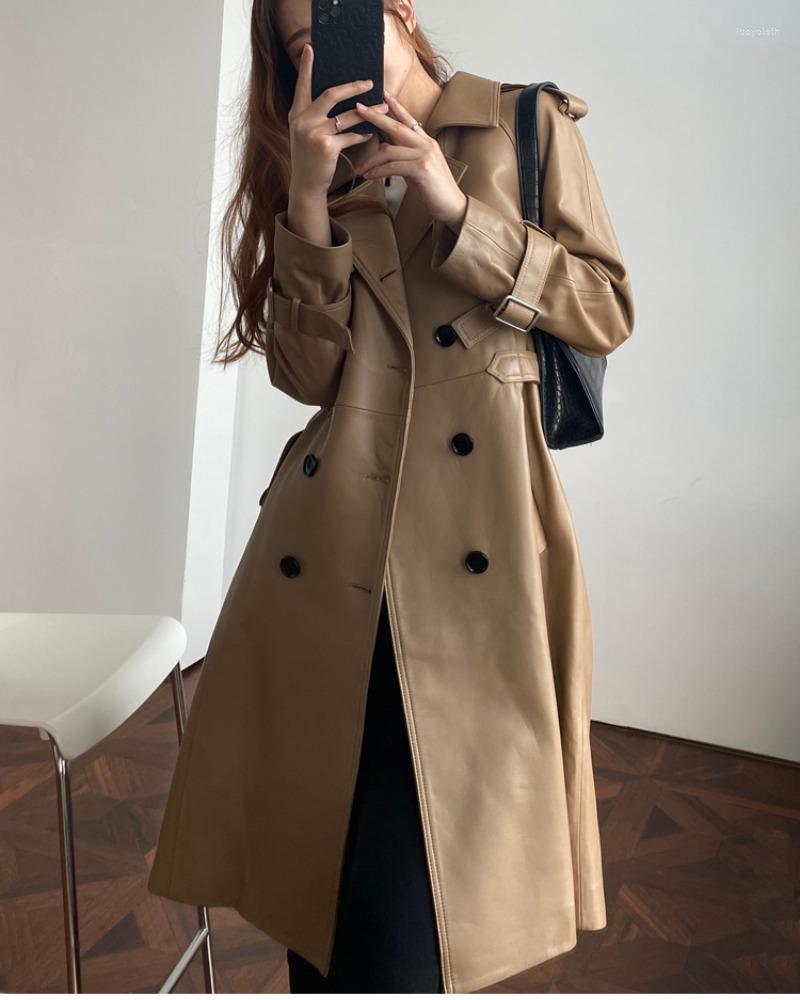 Women's Leather 2023 Real Sheepskin Coat Women's Clothes Winter And Autumn Genuine Jacket Long Korean Coats Jaqueta Feminina, Black
Women's Leather 2023 Real Sheepskin Coat Women's Clothes Winter And Autumn Genuine Jacket Long Korean Coats Jaqueta Feminina, Black