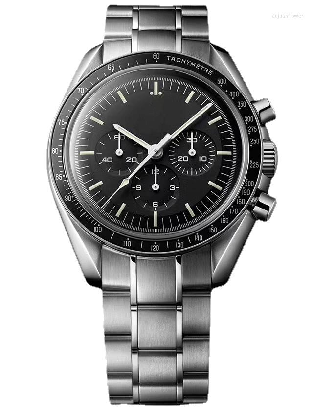 Wristwatches Mens Automatic Mechanical Watch Ceramic Bezel Black Leather 40mm, Steel
Wristwatches Mens Automatic Mechanical Watch Ceramic Bezel Black Leather 40mm, Steel