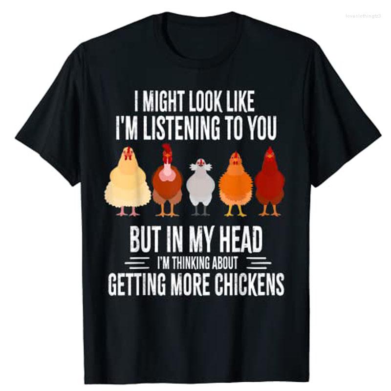 Women's T Shirts I Might Look Like I' Listening To You Chickens Farmer Funny T-Shirt Womens Kawaii Clothing Harajuku Graphic Tee, Yellow
Women's T Shirts I Might Look Like I' Listening To You Chickens Farmer Funny T-Shirt Womens Kawaii Clothing Harajuku Graphic Tee, Yellow