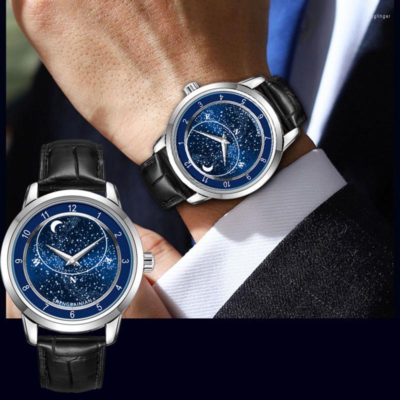 Wristwatches Automatic Watch Men Original Design Top Business Watches Montre Homme Mens Mechanical Wrist Drop, Black silver blue
Wristwatches Automatic Watch Men Original Design Top Business Watches Montre Homme Mens Mechanical Wrist Drop, Black silver blue