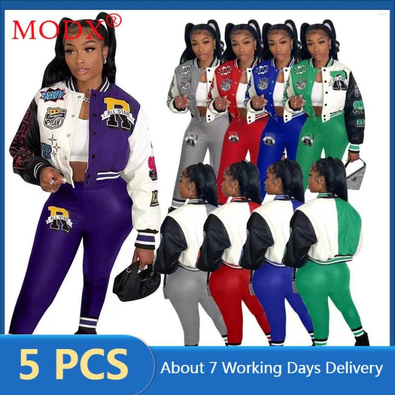 Women' Two Piece Pants 5sets Bulk Items Wholesale Lots Women Tracksuits Baseball Uniform Outfits 2 Set Sexy Patchwork Sportsuits M10494, Blue
Women' Two Piece Pants 5sets Bulk Items Wholesale Lots Women Tracksuits Baseball Uniform Outfits 2 Set Sexy Patchwork Sportsuits M10494, Blue