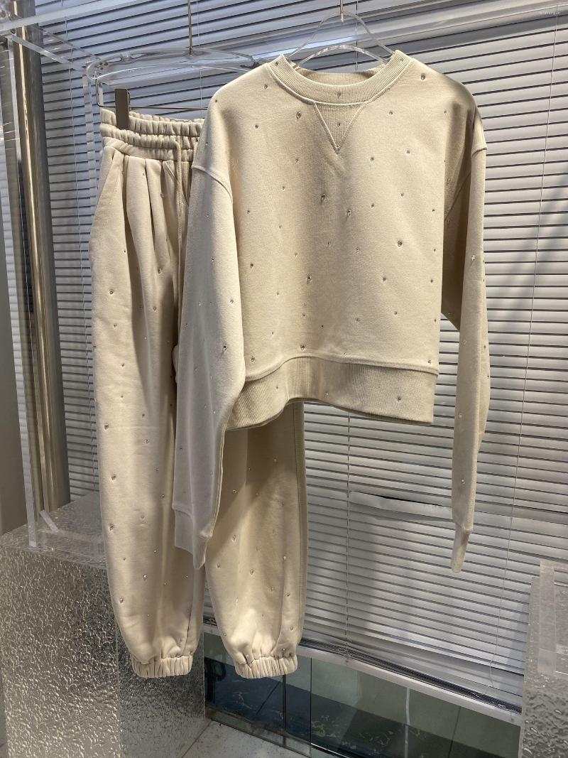 Women' Two Piece Pants 2023 Women' Fashion Suit Mantianxing Diamond Sweater Sweatpants 2-piece Set 0208
Women' Two Piece Pants 2023 Women' Fashion Suit Mantianxing Diamond Sweater Sweatpants 2-piece Set 0208