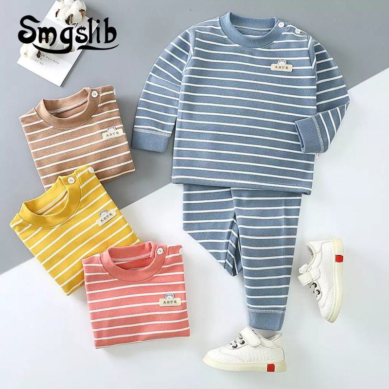 Pajamas Pajamas For Children Spring Autumn Winter Boys Girls Pajamas Cotton Sleepwear Kids Children Sleepwear Thermal Underwear 230213, Yellow
Pajamas Pajamas For Children Spring Autumn Winter Boys Girls Pajamas Cotton Sleepwear Kids Children Sleepwear Thermal Underwear 230213, Yellow