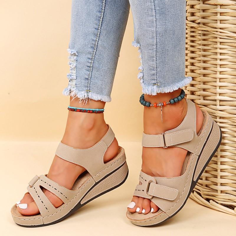 Sandals Fashion Women Shoes Open Toe For Comfy Shoe Thick Bottom Platform Beach Zapatillas Mujer, Beige
Sandals Fashion Women Shoes Open Toe For Comfy Shoe Thick Bottom Platform Beach Zapatillas Mujer, Beige