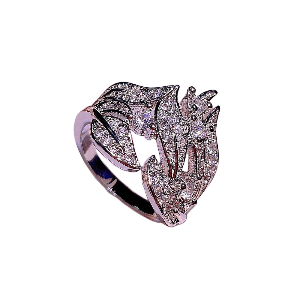 2024 tail Cubic Zirconia Eternity Wedding Band in Sterg Sier