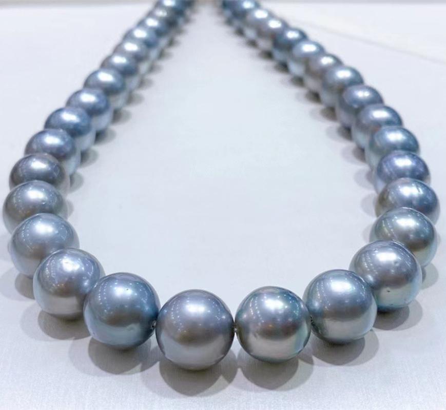 Chains Huge Charming 18"13-14mm Natural South Sea Genuine Gray Round Pearl Necklace For Women Jewelry NecklaceChains ChainsChains
Chains Huge Charming 18"13-14mm Natural South Sea Genuine Gray Round Pearl Necklace For Women Jewelry NecklaceChains ChainsChains