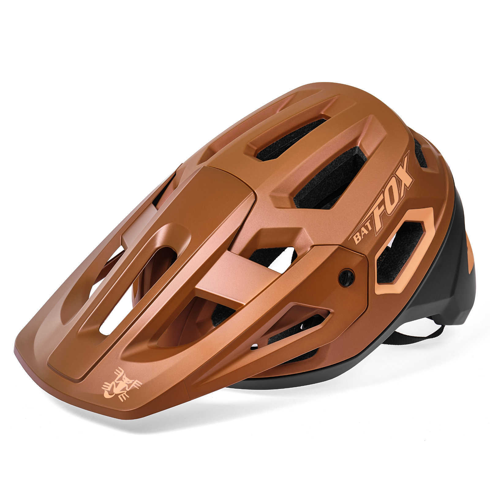 Cycling Helmets BATFOX NEW Cycling DH MTB Bicycle Helmet Integrallymolded Road Mountain Bike Helmets Ultralight CE Racing Riding Cycling Helmet J23021