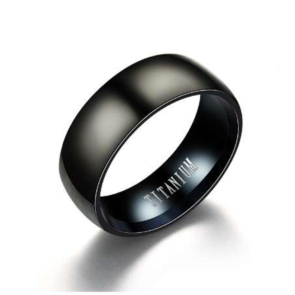 Fashion Black Titanium Ring Men Matte Finished Classic Engagement Anel Jewelry Rings For Male Party Wedding Bands2580
Fashion Black Titanium Ring Men Matte Finished Classic Engagement Anel Jewelry Rings For Male Party Wedding Bands2580