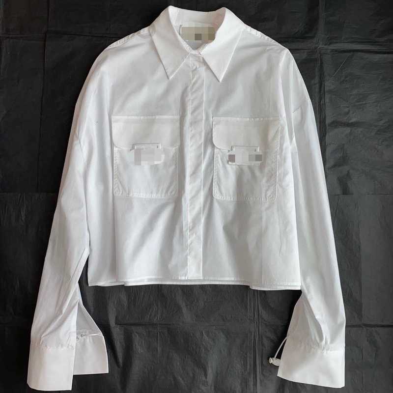 Women' Blouses & Shirts Designer 23ss new long-sleeved shirt FF embossed pocket design silhouette cut short white SMOM, Women's blouses
Women' Blouses & Shirts Designer 23ss new long-sleeved shirt FF embossed pocket design silhouette cut short white SMOM, Women's blouses