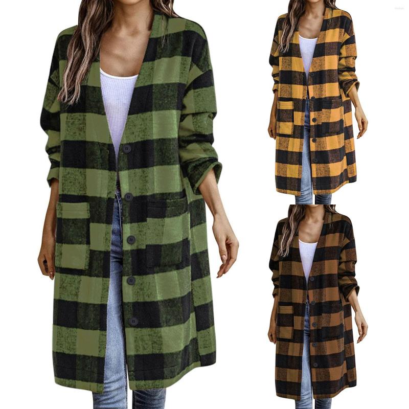 Women' Jackets Breast Vest 3x Women Autumn Winter Coat Lapels Long Sleeve Cloth Grid, Green
Women' Jackets Breast Vest 3x Women Autumn Winter Coat Lapels Long Sleeve Cloth Grid, Green