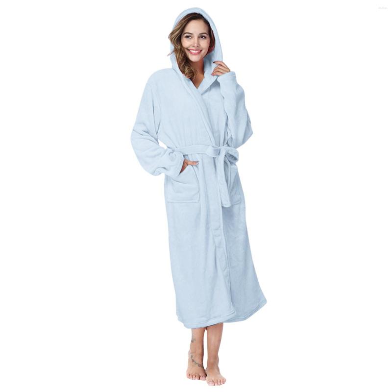 Men' Sleepwear Long Hooded Fleece Robe Women Bathrobe Lightweight Soft H Flannel Shower With Zipper, Blue
Men' Sleepwear Long Hooded Fleece Robe Women Bathrobe Lightweight Soft H Flannel Shower With Zipper, Blue