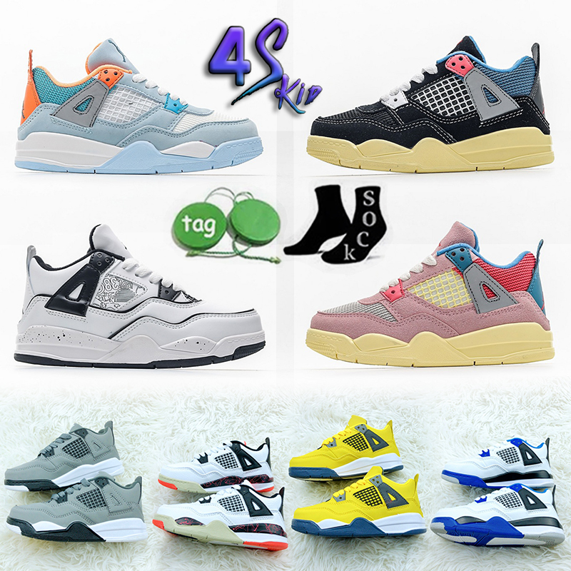 Jumpman 4s kids shoes boys basketball 4 shoe Children black mid high sneaker Chicago designer Scotts military cat trainers baby kid youth toddler infants Athletic, 13
Jumpman 4s kids shoes boys basketball 4 shoe Children black mid high sneaker Chicago designer Scotts military cat trainers baby kid youth toddler infants Athletic, 13