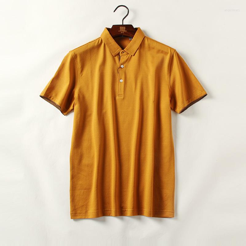 Men' Polos Yellow Color Slim Fit Cotton Men Polo Shirt Summer Short Sleeve Work Fashion, 92g0742
Men' Polos Yellow Color Slim Fit Cotton Men Polo Shirt Summer Short Sleeve Work Fashion, 92g0742