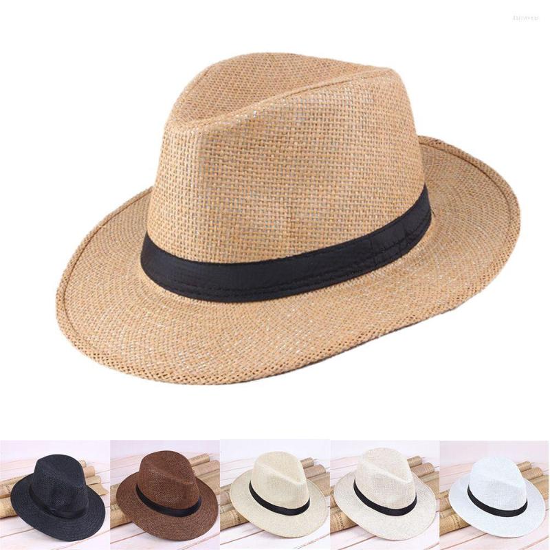 Berets Unisex Sun Hat Women Men Fashion Summer Outdoor Casual 2023 Trendy Beach Straw Jazz Band Cowboy Fedora Panama Cap, Bucket hat
Berets Unisex Sun Hat Women Men Fashion Summer Outdoor Casual 2023 Trendy Beach Straw Jazz Band Cowboy Fedora Panama Cap, Bucket hat