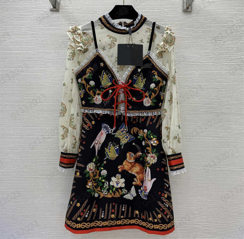 Long Sleeve Dress Butterfly Embroidery Detachable Halter Vest Nail Drill Logo Color Matching Slimming Maxiskit Fashion Personality Dress For Women 1970, 18
Long Sleeve Dress Butterfly Embroidery Detachable Halter Vest Nail Drill Logo Color Matching Slimming Maxiskit Fashion Personality Dress For Women 1970, 18