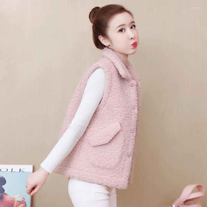 Women' Vests Jacket Vest Female Autumn Winter Loose Sleeveless Coat Chaleco Mujer, Beige
Women' Vests Jacket Vest Female Autumn Winter Loose Sleeveless Coat Chaleco Mujer, Beige