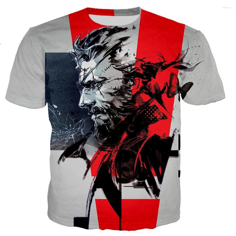 Men's T Shirts Game Metal Gear Solid 3D Printed Shirt Men Women Summer Fashion Casual Harajuku Style Tops Streetwear Oversized T-shirt, 03
Men's T Shirts Game Metal Gear Solid 3D Printed Shirt Men Women Summer Fashion Casual Harajuku Style Tops Streetwear Oversized T-shirt, 03