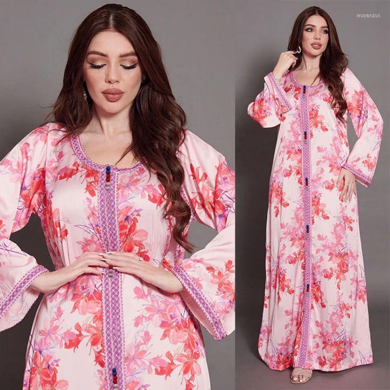 Ethnic Clothing Dresses Pink Red Loose Arab Summer Muslim Abaya Kuwait Dubai Moroccan Caftan For Women 2023 Flowers Eid
Ethnic Clothing Dresses Pink Red Loose Arab Summer Muslim Abaya Kuwait Dubai Moroccan Caftan For Women 2023 Flowers Eid