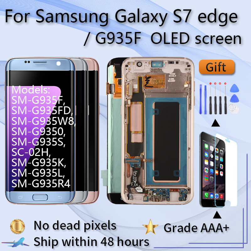 For Samsung S7 edge G935 G935F G935A G935FD OEM quality Display with frame No Dead Pixel Digitizer For Samsung S7 edge
For Samsung S7 edge G935 G935F G935A G935FD OEM quality Display with frame No Dead Pixel Digitizer For Samsung S7 edge