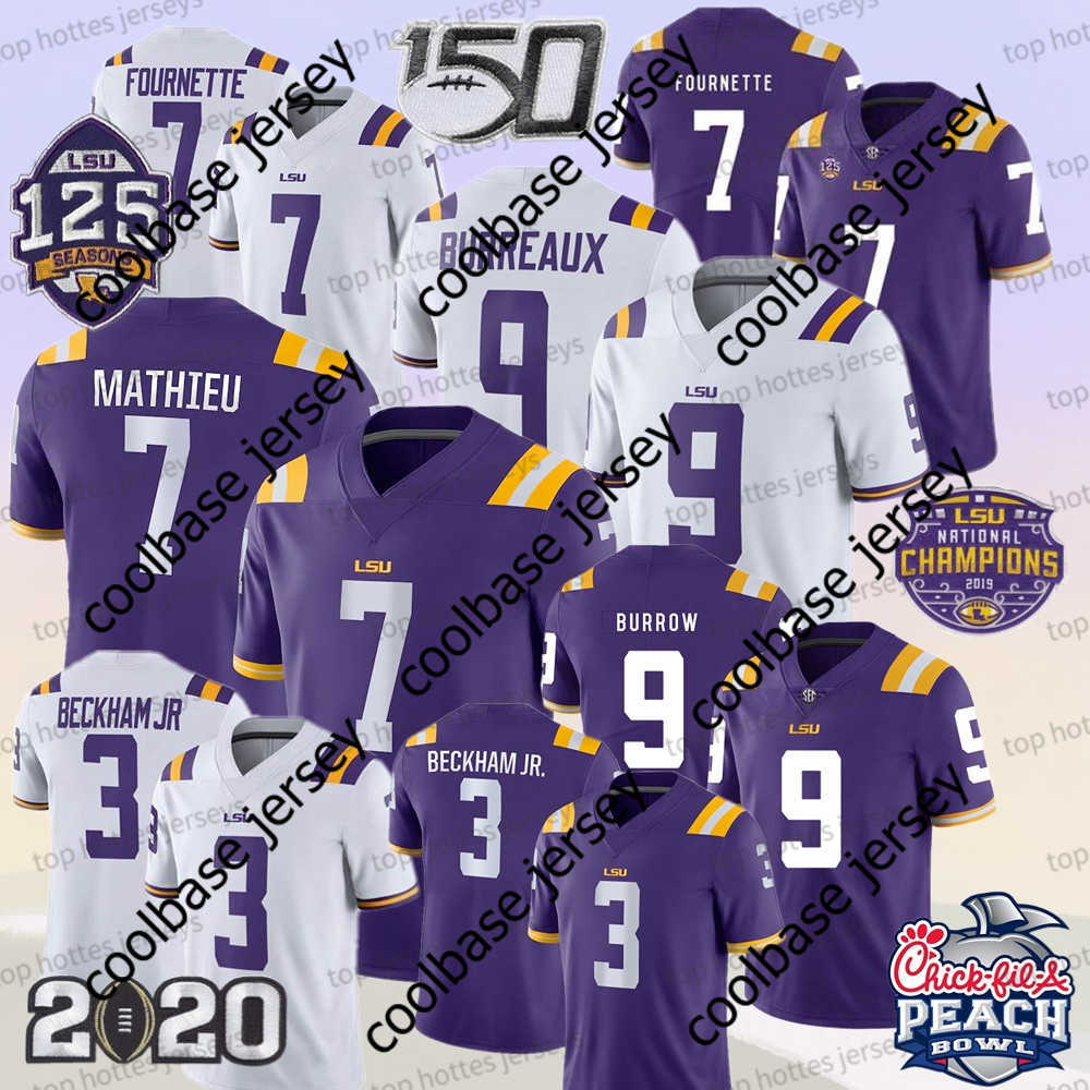 LSU Tigers 2 Justin Jefferson College Football Jersey Odell Beckham Jr. Burreaux 9 Joe Burrow Tryann Mathieu 7 Fournette Purple Stitched, Men jersey
LSU Tigers 2 Justin Jefferson College Football Jersey Odell Beckham Jr. Burreaux 9 Joe Burrow Tryann Mathieu 7 Fournette Purple Stitched, Men jersey