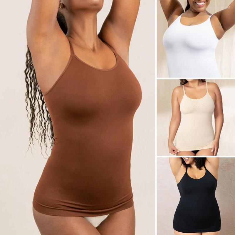 Women's Shapers Women Base Top Scoop Neck Tummy And Waist Control Compression Solid Color High Elasticity Slimming Sleeveless Seamless, Black
Women's Shapers Women Base Top Scoop Neck Tummy And Waist Control Compression Solid Color High Elasticity Slimming Sleeveless Seamless, Black