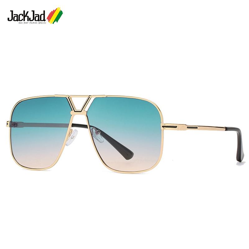 Sunglasses JackJad Vintage Classic Pilot Metal Style Gradient Men Driving Fashion Brand Design Sun Glasses 7156
Sunglasses JackJad Vintage Classic Pilot Metal Style Gradient Men Driving Fashion Brand Design Sun Glasses 7156