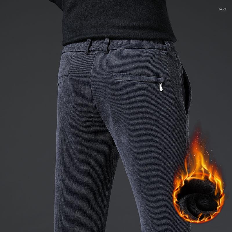Men's Pants Winter Warm Men's Elastic Waist Fleece Casual Business Fashion Drawstring Design Thicken Trousers Male Brand Clothing, Black fleece
Men's Pants Winter Warm Men's Elastic Waist Fleece Casual Business Fashion Drawstring Design Thicken Trousers Male Brand Clothing, Black fleece