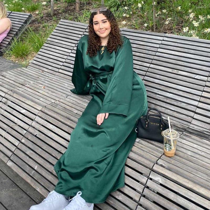 Ethnic Clothing Latest Manufacturer High Quality Islamic Muslim Satin Kimono Abaya Dress For EID Maxi
Ethnic Clothing Latest Manufacturer High Quality Islamic Muslim Satin Kimono Abaya Dress For EID Maxi