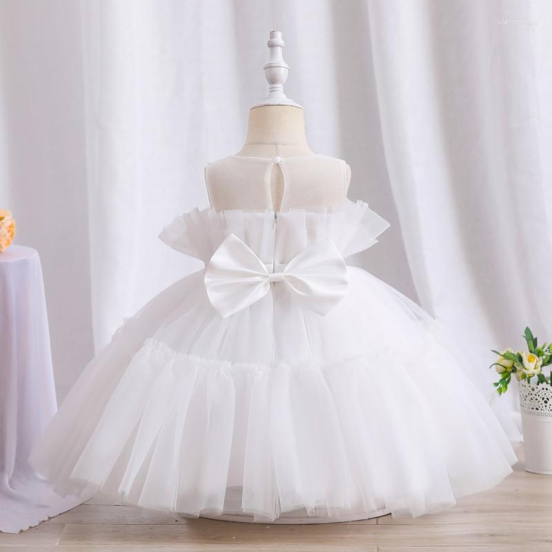 Girl Dresses 12M Baby Bow Tutu Gown Flower White Dress For Wedding Infant Baptism Born One Year Birthday Party Outfits, Pink
Girl Dresses 12M Baby Bow Tutu Gown Flower White Dress For Wedding Infant Baptism Born One Year Birthday Party Outfits, Pink