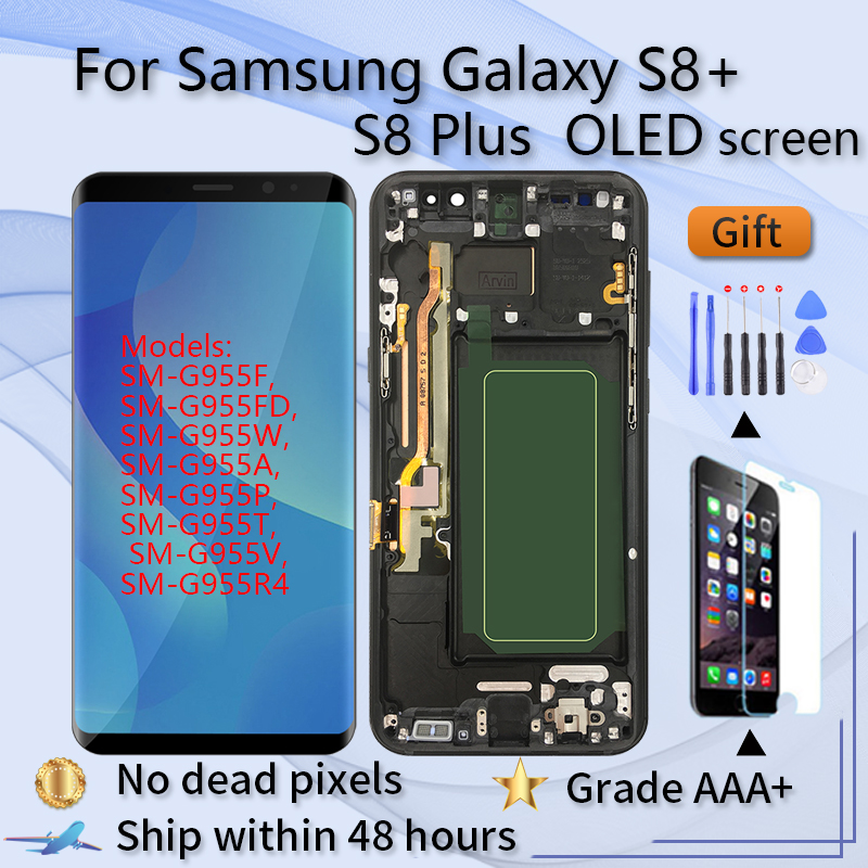 Super Amoled For Samsung Galaxy S8 G950F G950FD G9500 G950U LCD Touch Screen Sensor For Samsung Galaxy S8Plus
Super Amoled For Samsung Galaxy S8 G950F G950FD G9500 G950U LCD Touch Screen Sensor For Samsung Galaxy S8Plus
