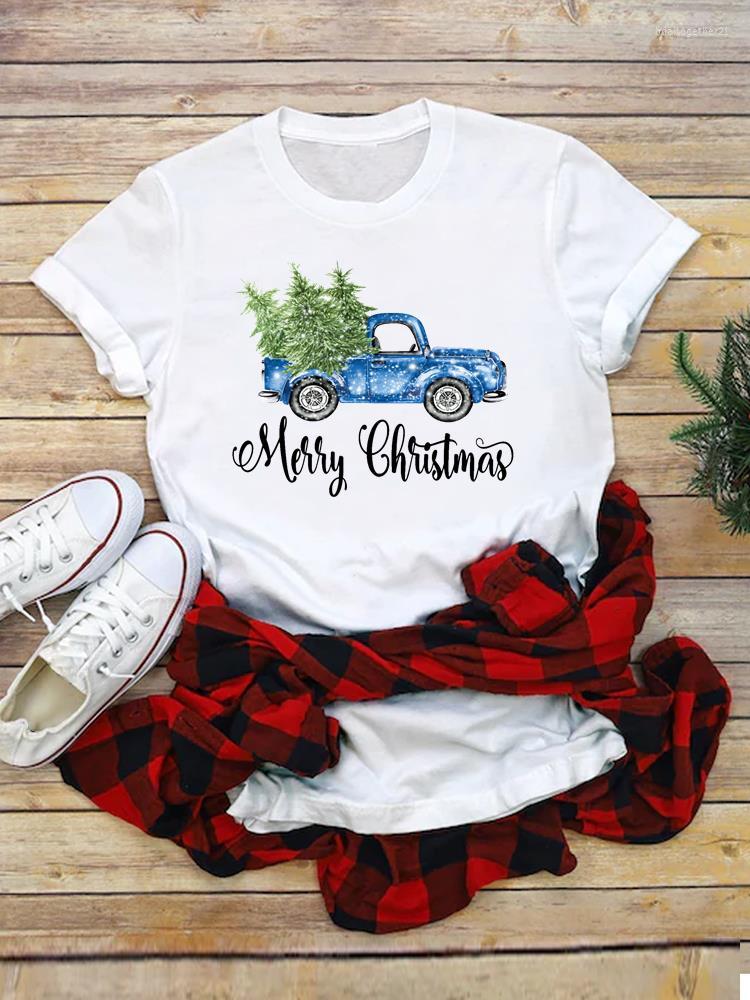 Women' T Shirts Women Fashion Female Short Sleeve Casual T-shirts Holiday Tree Festival Clothing Print Graphic Tee Merry Christmas Year, Qlo30989
Women' T Shirts Women Fashion Female Short Sleeve Casual T-shirts Holiday Tree Festival Clothing Print Graphic Tee Merry Christmas Year, Qlo30989
