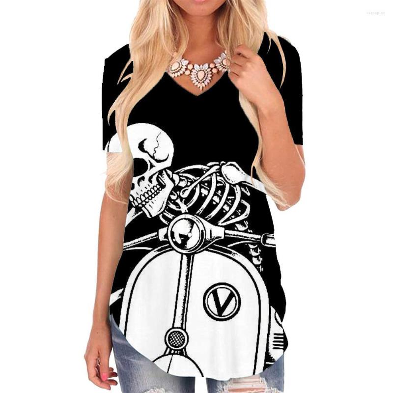 Women' T Shirts Giyu Brand Skull T-shirt Women Skeleton Funny Motorcycle Tshirts Printed Rock V-neck Tshirt Hip Hop T-shirts 3d, 10069
Women' T Shirts Giyu Brand Skull T-shirt Women Skeleton Funny Motorcycle Tshirts Printed Rock V-neck Tshirt Hip Hop T-shirts 3d, 10069