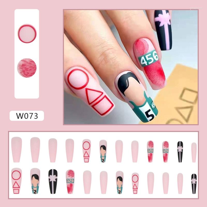 False Nails Wearable Manicure Patch Detachable Full Cover Fake Numbers Game Press On Nail For DIY Art Salon, Picture shown
False Nails Wearable Manicure Patch Detachable Full Cover Fake Numbers Game Press On Nail For DIY Art Salon, Picture shown