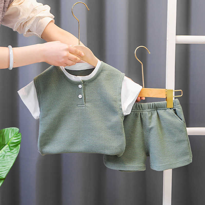 LZH Summer Toddler Girl Clothes Short Sleeve Boys Tracksuit For Children's Clothing Fashion Kids Suit Baby Sets Y, Beige
LZH Summer Toddler Girl Clothes Short Sleeve Boys Tracksuit For Children's Clothing Fashion Kids Suit Baby Sets Y, Beige