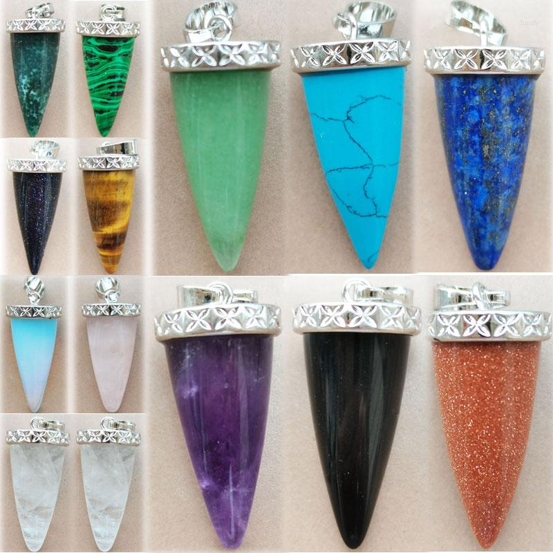 Pendant Necklaces Malachite Aventurine Crystal Carnelian Opal Blue Snad Howlite Tiger Eye Lapis Lazuli Art Bead 1pcs WB1098
Pendant Necklaces Malachite Aventurine Crystal Carnelian Opal Blue Snad Howlite Tiger Eye Lapis Lazuli Art Bead 1pcs WB1098