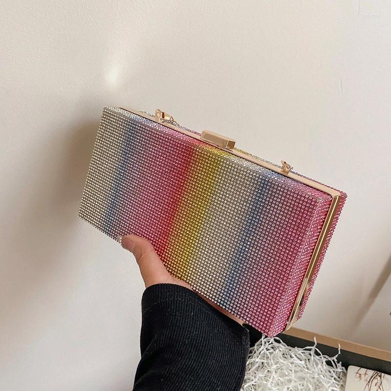 Evening Bags Bright Diamond Hard Box Crossbody Bag 2023 Summer PVC Women's Designer Handbag Party Chain Messenger, Style 1
Evening Bags Bright Diamond Hard Box Crossbody Bag 2023 Summer PVC Women's Designer Handbag Party Chain Messenger, Style 1