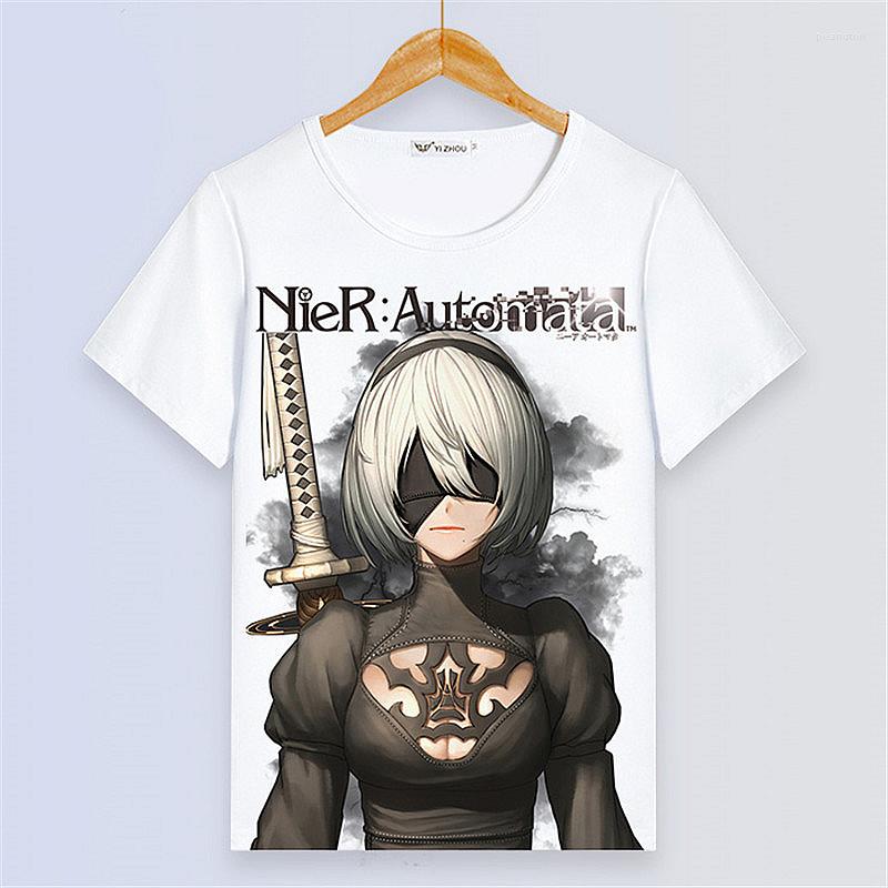 Women' T Shirts NieR:Automata YoRHa Type A No. 2 Print Unisex Sexy Shirt Men Loose Cotton Tee Short Sleeve Summer Tops Couple Coats
Women' T Shirts NieR:Automata YoRHa Type A No. 2 Print Unisex Sexy Shirt Men Loose Cotton Tee Short Sleeve Summer Tops Couple Coats