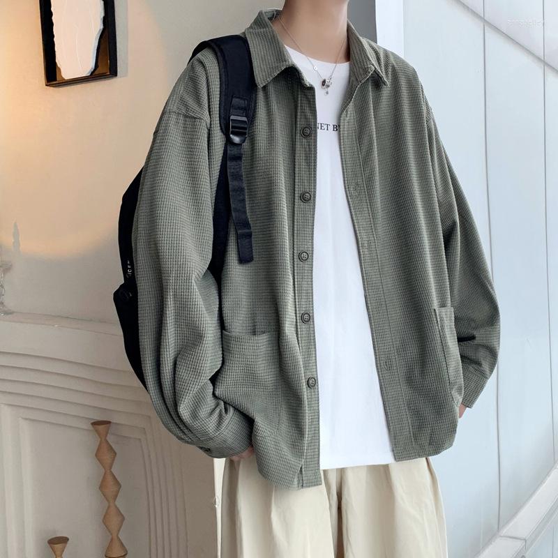 Men's Jackets Men's Spring And Autumn Varsity Clothing Solid Hong Kong Style Coat Streetwear Outerwears Brand, Army green
Men's Jackets Men's Spring And Autumn Varsity Clothing Solid Hong Kong Style Coat Streetwear Outerwears Brand, Army green