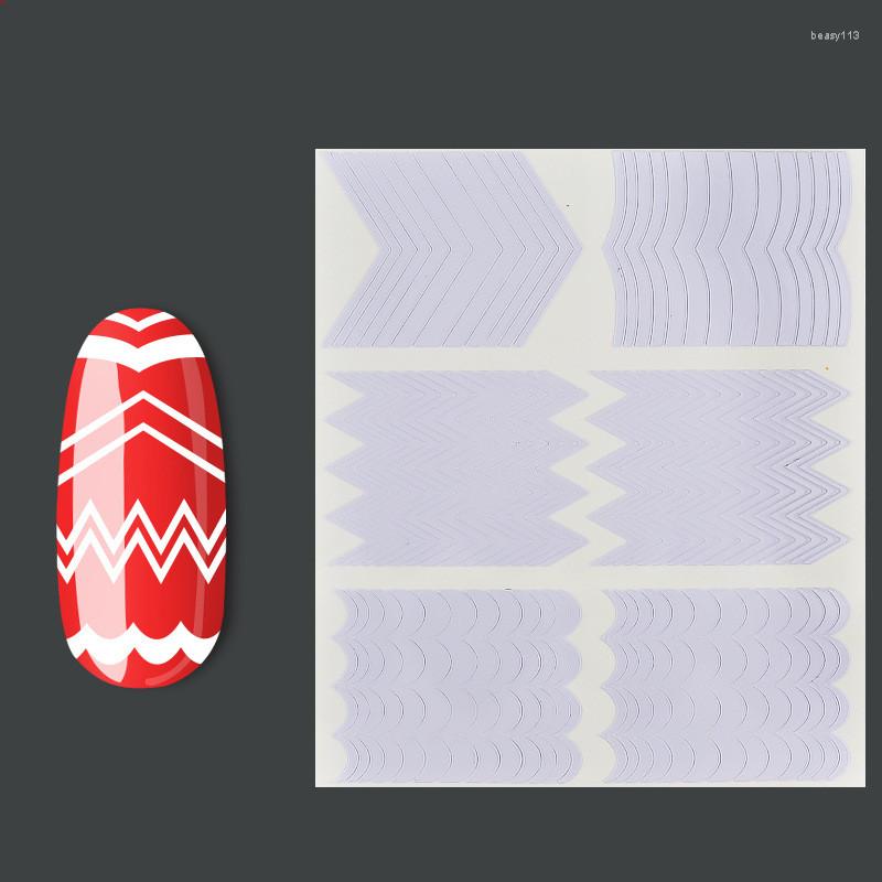 Nail Stickers 12 Sheets Geometry Stripe French Swirls Art Vinyls Circle Stars Heart Manicure Stencil Tips Guide Decoration, T-a001
Nail Stickers 12 Sheets Geometry Stripe French Swirls Art Vinyls Circle Stars Heart Manicure Stencil Tips Guide Decoration, T-a001