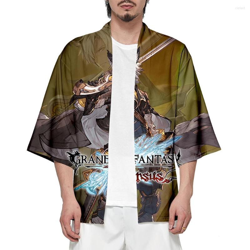 Men's T Shirts Japanese Anime Granblue Fantasy 3D Kimono Summer Women/Men Casual Short Sleeve Streetwear, Beige
Men's T Shirts Japanese Anime Granblue Fantasy 3D Kimono Summer Women/Men Casual Short Sleeve Streetwear, Beige