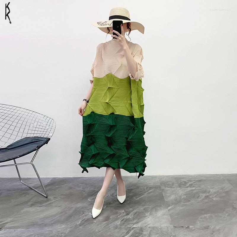 Casual Dresses Miyake Pleated Dress 2023 Spring Women Fashion Fan Clothes Temperament Elegant And Irregular Gentle Wind Long, Black
Casual Dresses Miyake Pleated Dress 2023 Spring Women Fashion Fan Clothes Temperament Elegant And Irregular Gentle Wind Long, Black