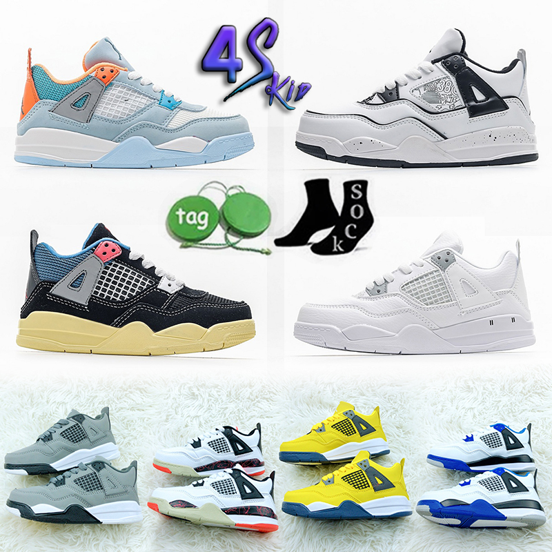Kids 4 Basketball Shoes Black cat Toddler TD 4s Red Chicag Boys Girls BasketBall Pour Enfants Athletic Outdoor Sneakers EUR 26-37, 15
Kids 4 Basketball Shoes Black cat Toddler TD 4s Red Chicag Boys Girls BasketBall Pour Enfants Athletic Outdoor Sneakers EUR 26-37, 15