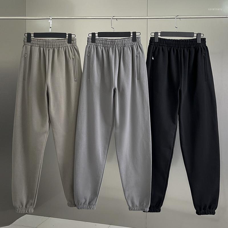 Men' Pants Solid Sweatpants Men Women High Quality Velvet Cotton Hip-Hop Style Zipper Pocket Trousers, Dark grey
Men' Pants Solid Sweatpants Men Women High Quality Velvet Cotton Hip-Hop Style Zipper Pocket Trousers, Dark grey