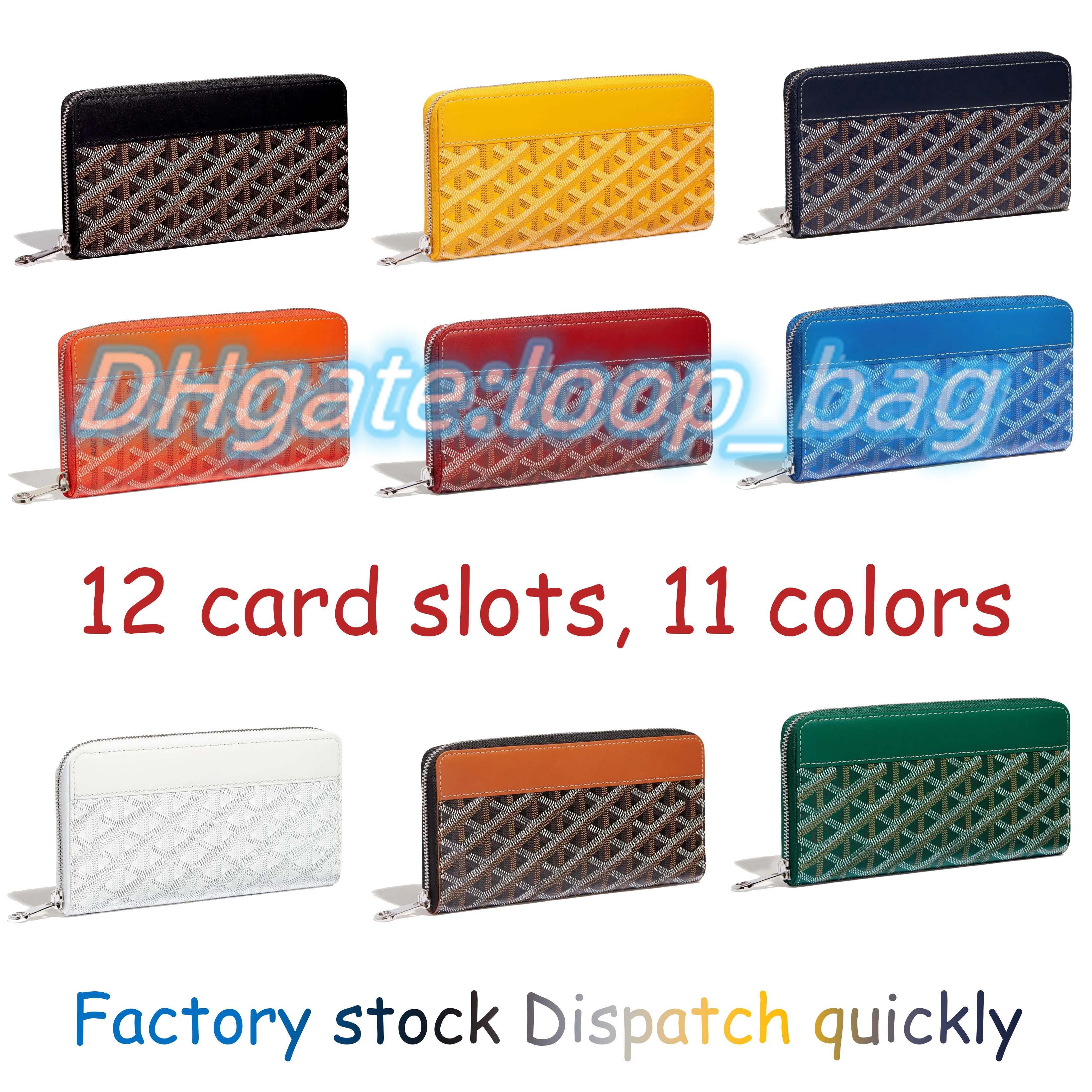 wholesale famous Goya Long cards holder 12 card slots Women mens wallets luxury Designer travel coin purses Genuine Leather card holders key pouch PM zipper With box, Orange
wholesale famous Goya Long cards holder 12 card slots Women mens wallets luxury Designer travel coin purses Genuine Leather card holders key pouch PM zipper With box, Orange