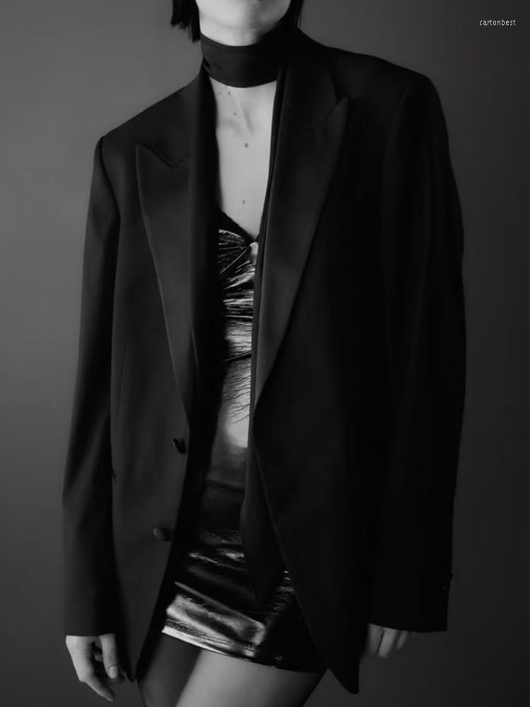 Women's Suits Kumsvag 2023 Women Spring Blazers Suit Coats Fashion Casual Loose Solid Single Breasted Female Elegant Blazer Gown Clothing
Women's Suits Kumsvag 2023 Women Spring Blazers Suit Coats Fashion Casual Loose Solid Single Breasted Female Elegant Blazer Gown Clothing
