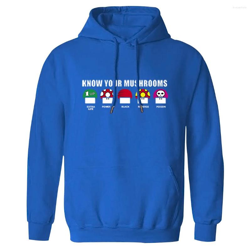 Men' Hoodies Hooded Mens Know Your Mushrooms Harajuku Long Sleeve Sweatshirt Standard Leisure Man' Clothing Fashion Tops Tracksuits Homme, White 6
Men' Hoodies Hooded Mens Know Your Mushrooms Harajuku Long Sleeve Sweatshirt Standard Leisure Man' Clothing Fashion Tops Tracksuits Homme, White 6
