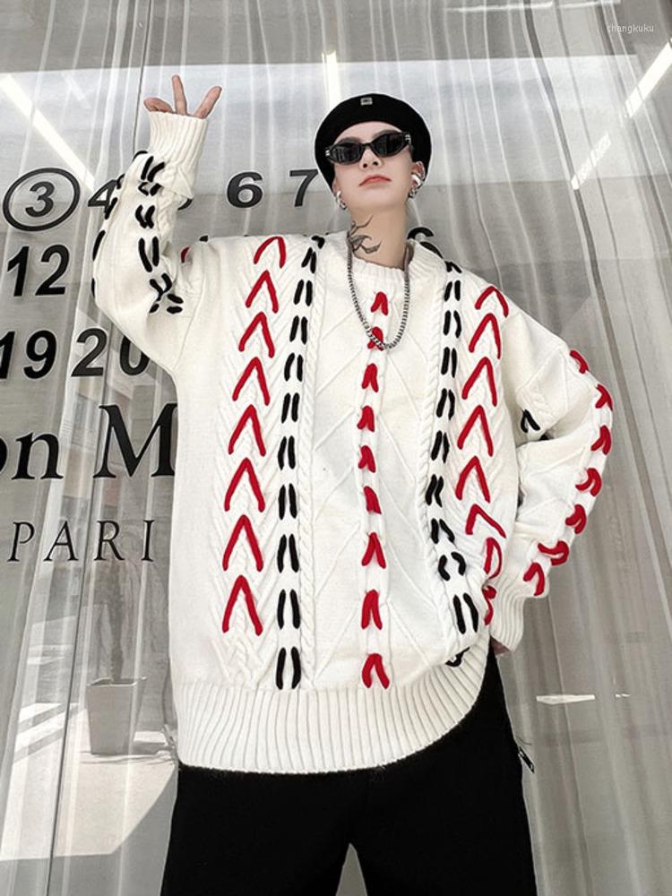Men's Sweaters SYUHGFA Men's Wear 2023 Autumn Winter Round Collar Thickening Sweater Loose All-match Korean Kintted Pullover, Black
Men's Sweaters SYUHGFA Men's Wear 2023 Autumn Winter Round Collar Thickening Sweater Loose All-match Korean Kintted Pullover, Black