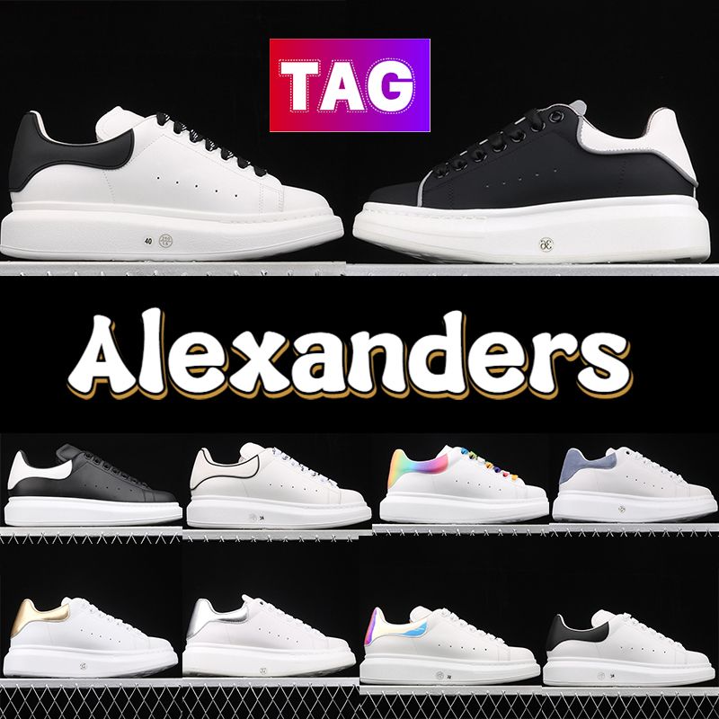 With Box McQueens Sneakers Designer Oversized Casual Shoes Alexaners men women Leather Shoe Calfskin Platform Sneakers Triple Black white uJ, 17-light blue
With Box McQueens Sneakers Designer Oversized Casual Shoes Alexaners men women Leather Shoe Calfskin Platform Sneakers Triple Black white uJ, 17-light blue