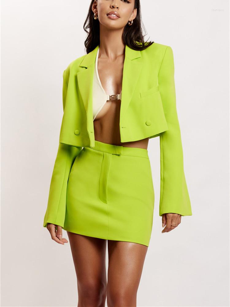 Work Dresses Hirigin Fashion Outfits Y2K Blazer Suit Two Piece Sets Co-Ord Long Sleeve Pleated Short And Skirt Set Clothes, Green
Work Dresses Hirigin Fashion Outfits Y2K Blazer Suit Two Piece Sets Co-Ord Long Sleeve Pleated Short And Skirt Set Clothes, Green
